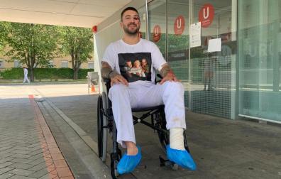 Beñat S., joven de 31 años de Eugi, herido en el segundo encierro de San Fermín