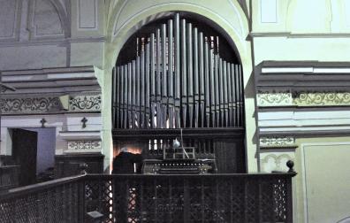 Órgano de Villafranca del convento de los Carmelitas Descalzos