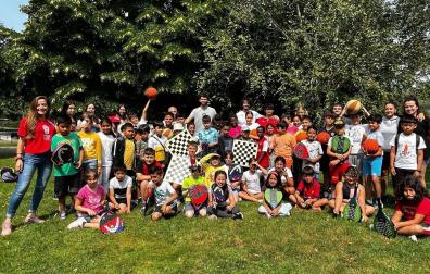 Participantes en las actividades de verano de COworkids