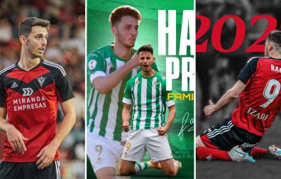 Mirandés, Betis y Osasuna, los tres equipos de Raúl García de Haro en su trayectoria profesional