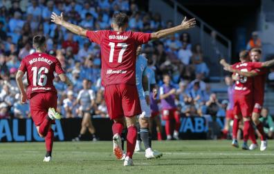 Fotos del Celta 0-2 Osasuna (1ª jornada, 2023/24)./