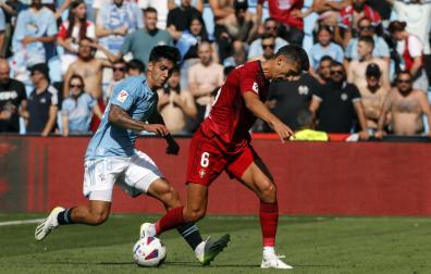 Fotos del Celta 0-2 Osasuna (1ª jornada, 2023/24)./