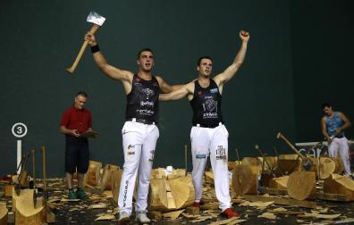 Celebración del Memorial Ramón Latasa 2023 en Sunbilla con varias modalidades de Herri Kirolak