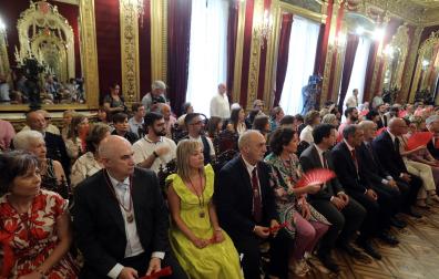 Toma de posesión de los consejeros del Gobierno de Navarra