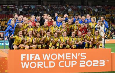 Suecia celebra el tercer puesto en el Mundial