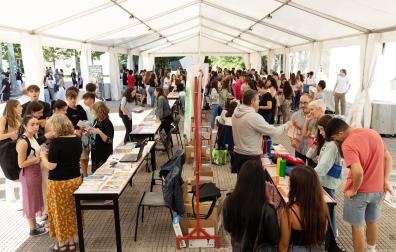 Fotos de la Jornada de Bienvenida organizada por la UPNA.