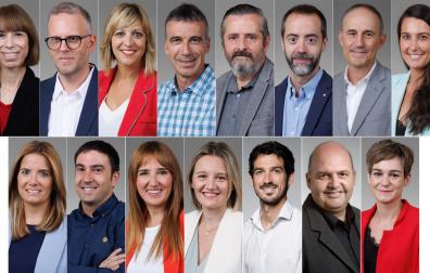 Alicia Erdociain, Xavier Casimiro, Leire Ochoa, Jesús Iribarren, Guillermo Nagore, Álvaro Valderrama, Mikel Muez, Inés Royo, Sara Fernández, Adrián Seminario, Vera Villafranca, Leticia Magán, Jokin Lecumberri, Julio Iturri y Nuria Monreal