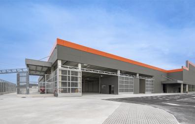 Nuevas instalaciones de Obramat en el polígono Ciudad Deportiva de Osasuna de Tajonar
