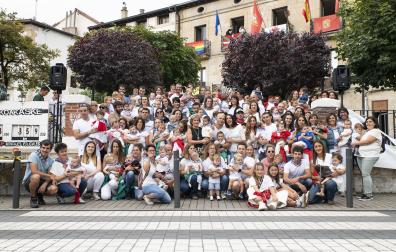 Lanzamiento del cohete de las fiestas 2023 en Alsasua