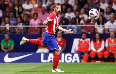 César Azpilicueta, el pasado domingo en el derbi madrileño