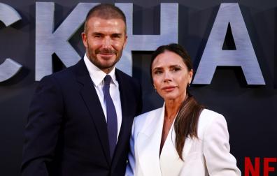 David y Victoria Beckham, en el estreno en Londres del documental de Netflix sobre su vida