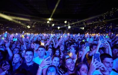 Actuación de Quevedo en el Pabellón Navarra Arena