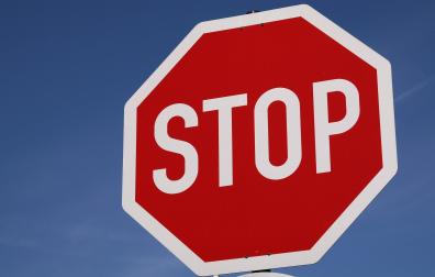 Una señal de STOP