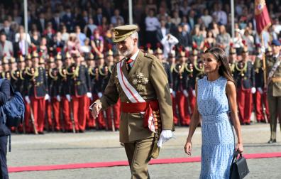 Jura de bandera de la princesa Leonor.