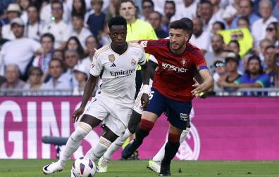 Jugadas del encuentro de la Jornada 9 de LaLiga EA Sports entre rojillos y merengues disputado en el Santiago Bernabéu