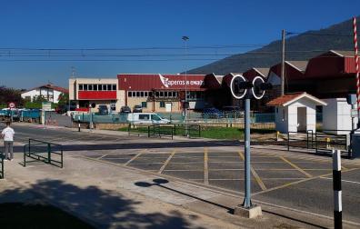 Lugar del atropello.