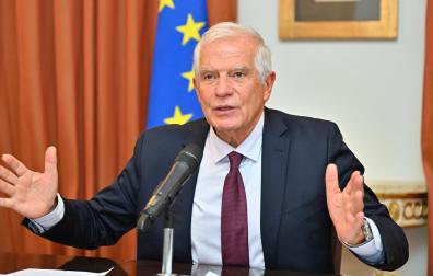 El jefe de la diplomacia europea, Josep Borrell