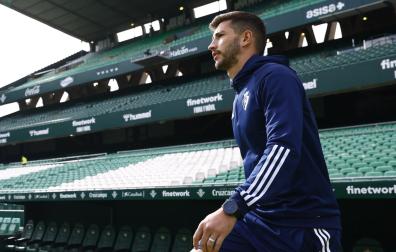 David García, en el Benito Villamarín