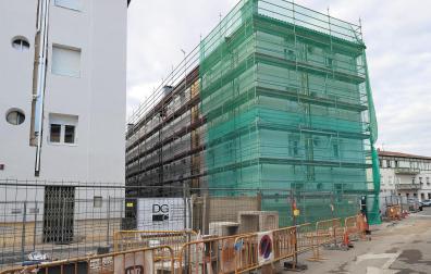 Rehabilitación de un edificio de viviendas en el barrio de la Txantrea