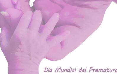 Cartel promocional de la celebración del Día Mundial del Prematuro en Navarra