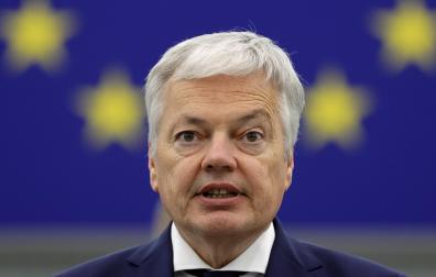 El comisario de Justicia, Dider Reynders