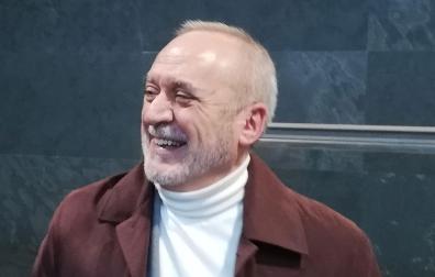 El consejero de Universidad, Innovación y Transformación Digital del Gobierno de Navarra, Juan Cruz Cigudosa, futuro secretario de Estado del Ministerio de Ciencia, Innovación y Universidades este viernes en el Parlamento de Navarra