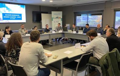 Reunión de empresas asociadas a Enercluster en Sarriguren
