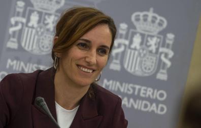 La ministra de Sanidad, Mónica García, durante el pleno extraordinario del Consejo Interterritorial del Sistema Nacional de Salud
