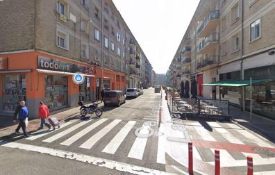 El atropello se ha producido en la calle Doctor Labayen