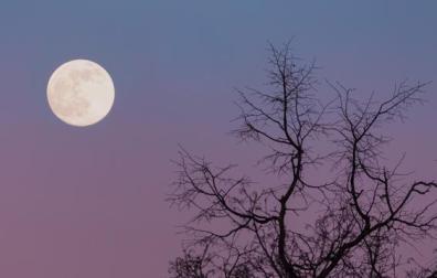 La Luna llena de enero también se conoce como Luna del lobo