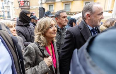 Imágenes de la moción de censura y nombramiento de Joseba Asiron como alcalde de Pamplona./