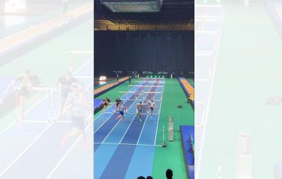 Vídeo con la carrera de Asier Martínez en el Navarra Indoor Athletics