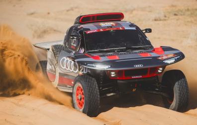 Carlos Sainz, líder provisional del Dakar 2024