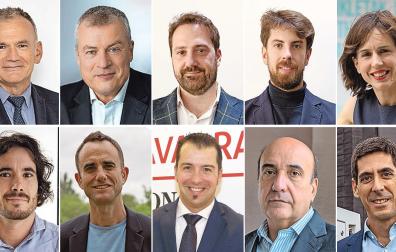 Martín Flores, Jochen Eickholt, Gonzalo y Diego Oliver, Ana Goyen, Javier Marín, Javier Villanueva, Eneko Sanz, Rafael Mateo y David Solé