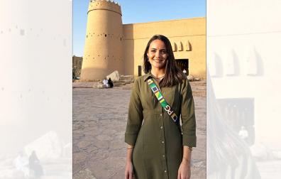 Lidia Pejenaute, en Al Masmak./