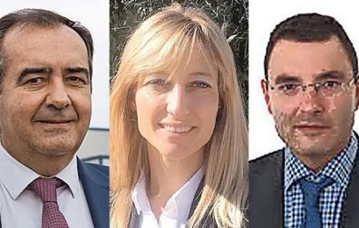 Javier Apecechea, Miriam Guasch y Pedro Rubio