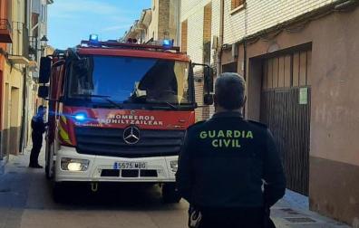 Los daños materiales se han concentrado en la cocina y son de escasa consideración