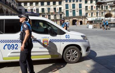 Fotos de la Policía Municipal de Tudela