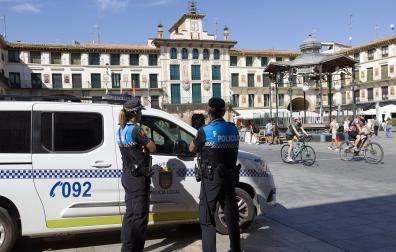 Fotos de la Policía Municipal de Tudela