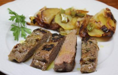 Acompañen todas las carnes con patatas, de verdad... qué maravilla...