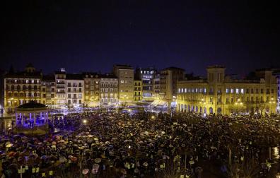 Imágenes de la marcha a favor del agro navarro