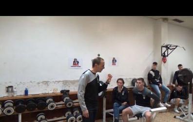 Vídeo de la charla motivadora de Quique Domínguez, entrenador de Helvetia Anaitasuna