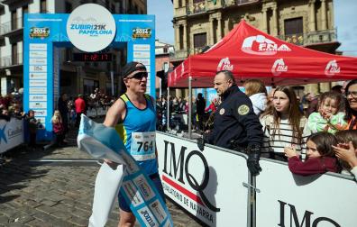 Media Maratón Zubiri-Pamplona 2024.