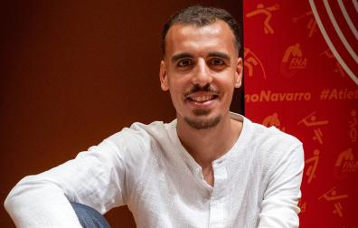 Nassim Hassaous, el pasado día 21, en el Planetario