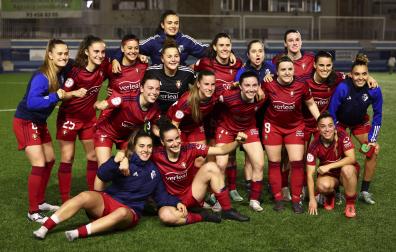 Las jugadoras de Osasuna