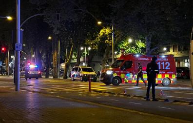 Herida grave una persona atropellada por una villavesa en la cuesta de Labrit