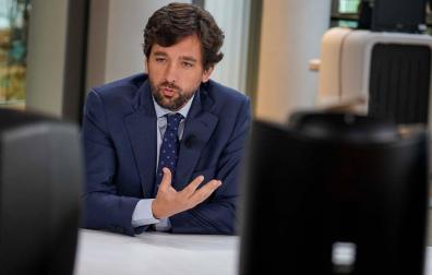El eurodiputado Adrián Vázquez