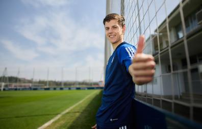 Xabi Huarte Armendáriz, en una imagen reciente en Tajonar
