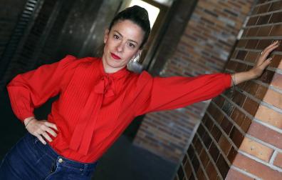 Andrea Jaurrieta, en los cines Golem de Pamplona