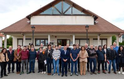 El consejero Óscar Chivite participó este miércoles en la Asamblea del Pirineo en Burguete
